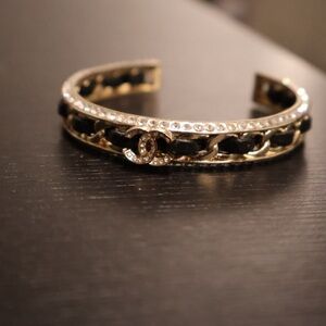 Gold and Black Bracelet